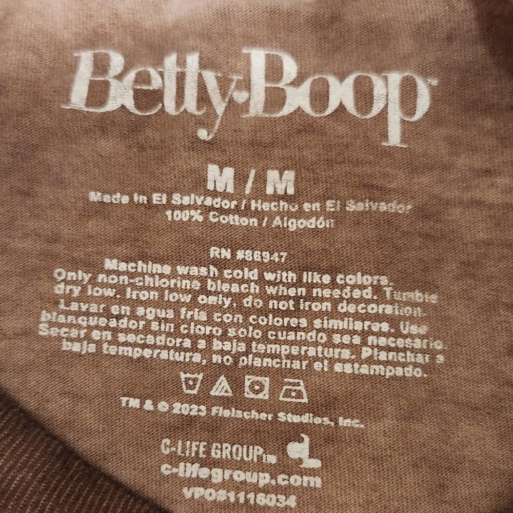 Betty Boop Cowgirl Tshirt - Picture 5 of 5